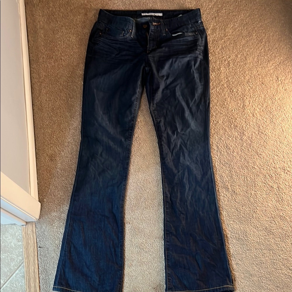 Joe's Jeans Blue Flare Wide Leg Denim